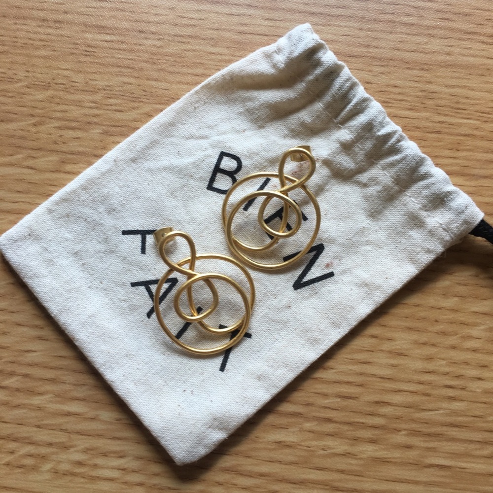 Madewell Treble Clef Earrings